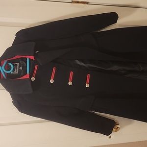 Rothschild Navy Blue Girl's Dress Coat
